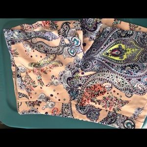 paisley shorts